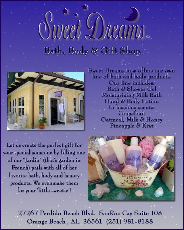Introducing Sweet Dreams Own Line of Bath & Body Products